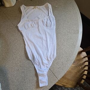 NWOT white bodysuit